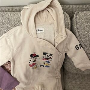 GAP Cream and Purple Disney Onesie